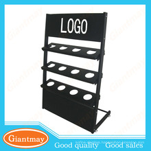 metal stand for floor drain display